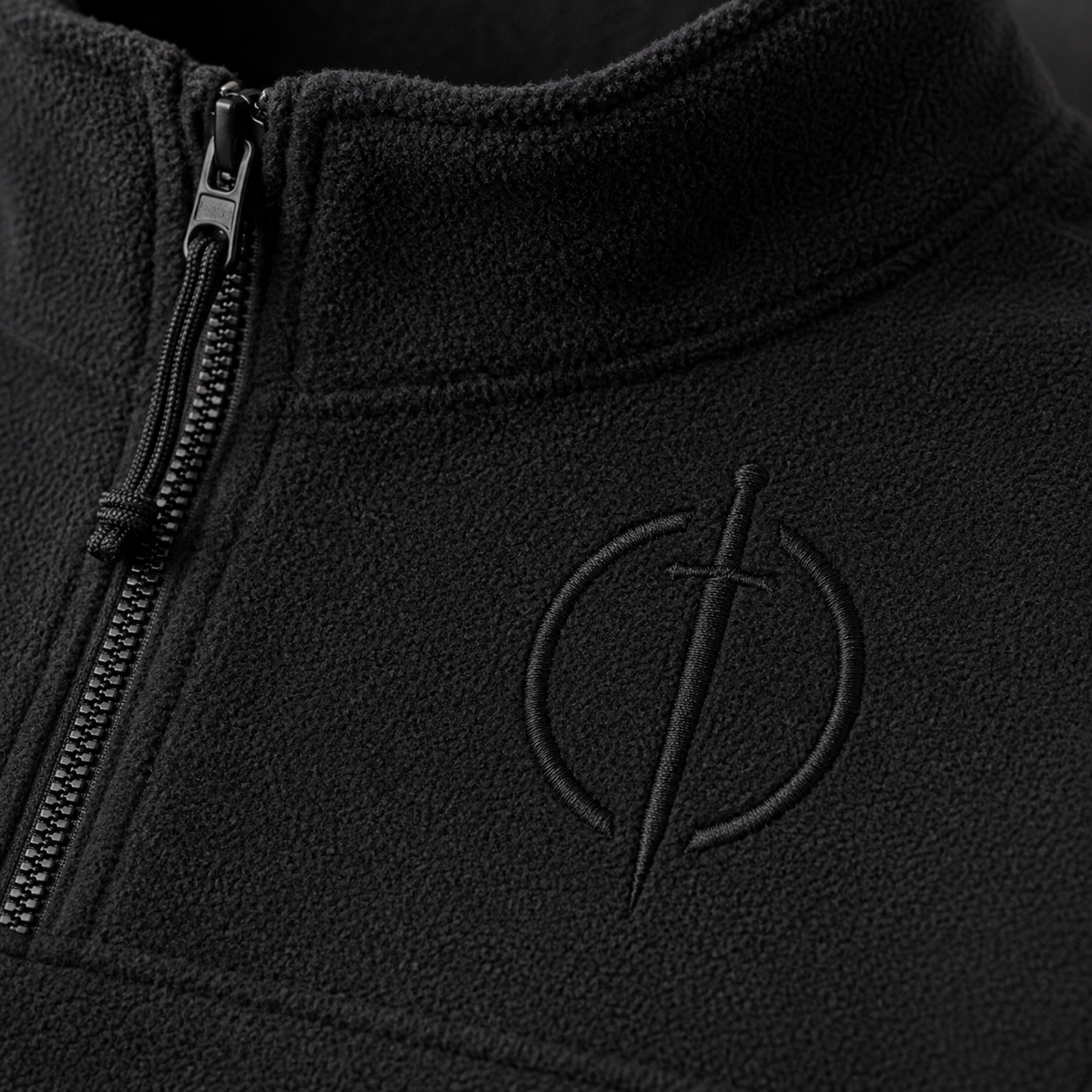 Essential Collection Quarter-Zip - Blackout