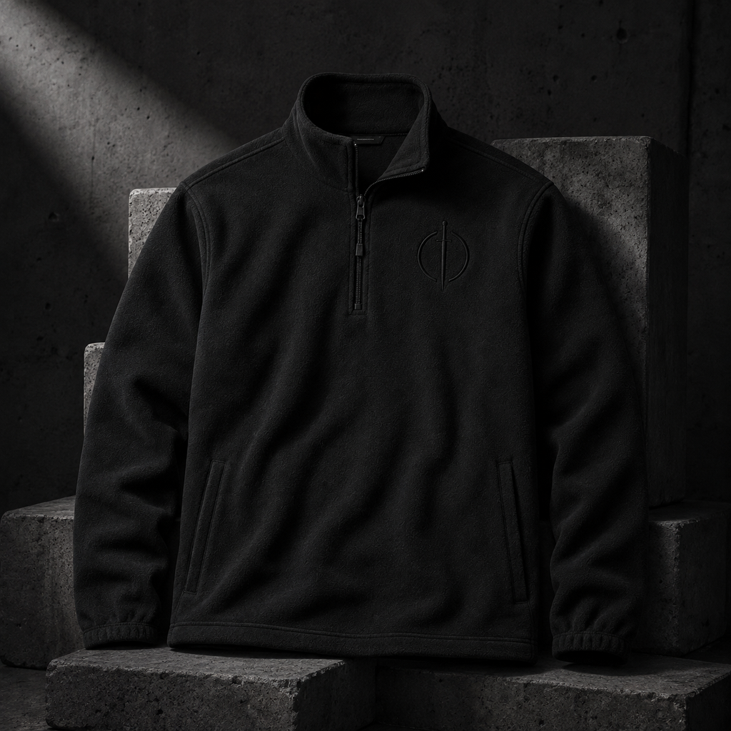 Essential Collection Quarter-Zip - Blackout