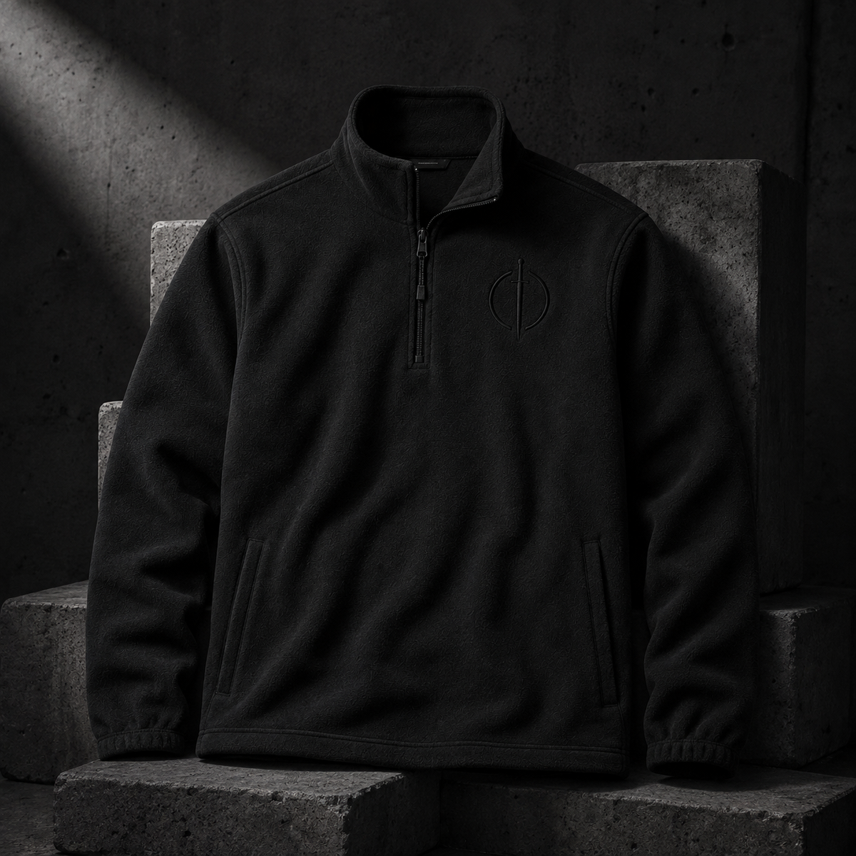 Essential Collection Quarter-Zip - Blackout