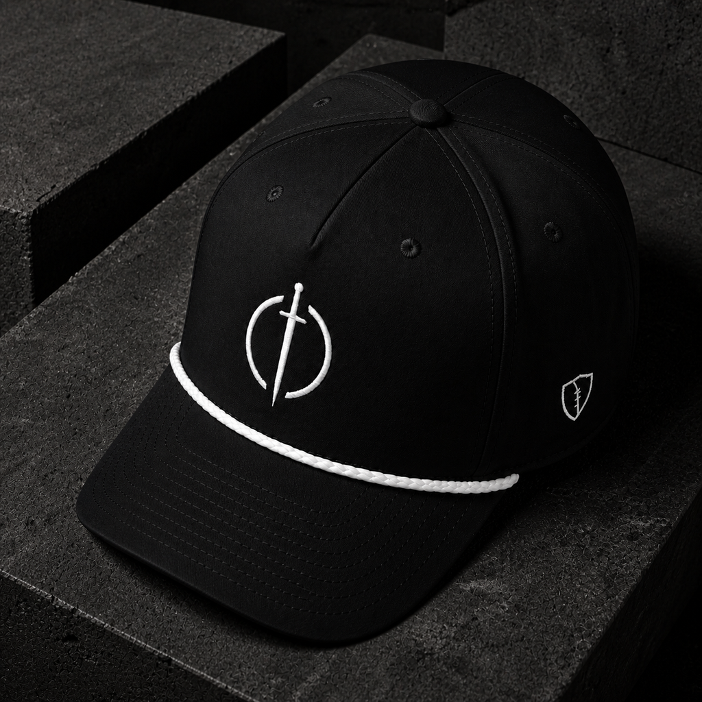 Essential Collection Rope Cap - Blackout