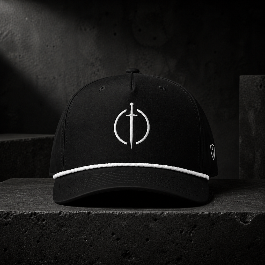 Essential Collection Rope Cap - Blackout