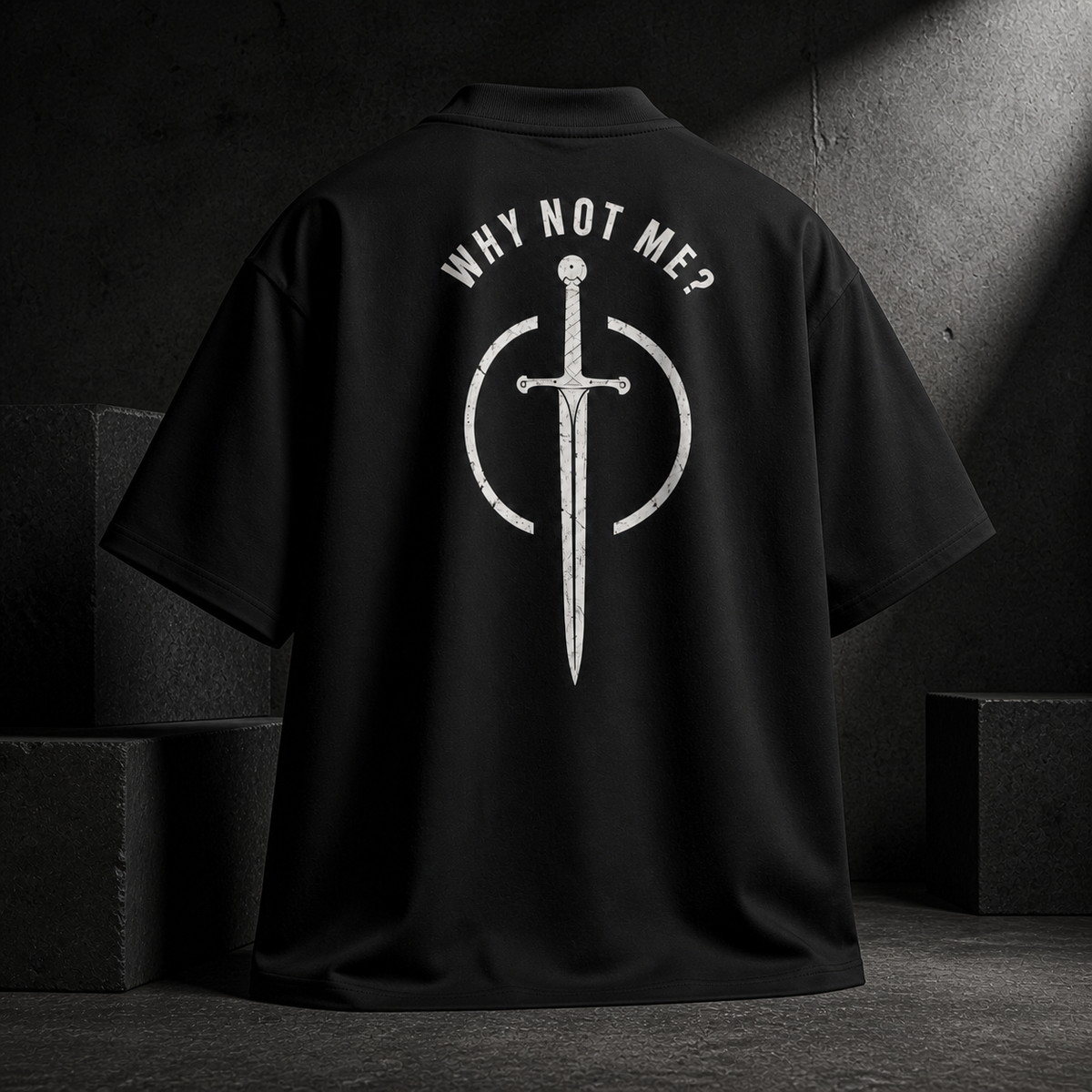 Why Not Me? High-Neck Tee