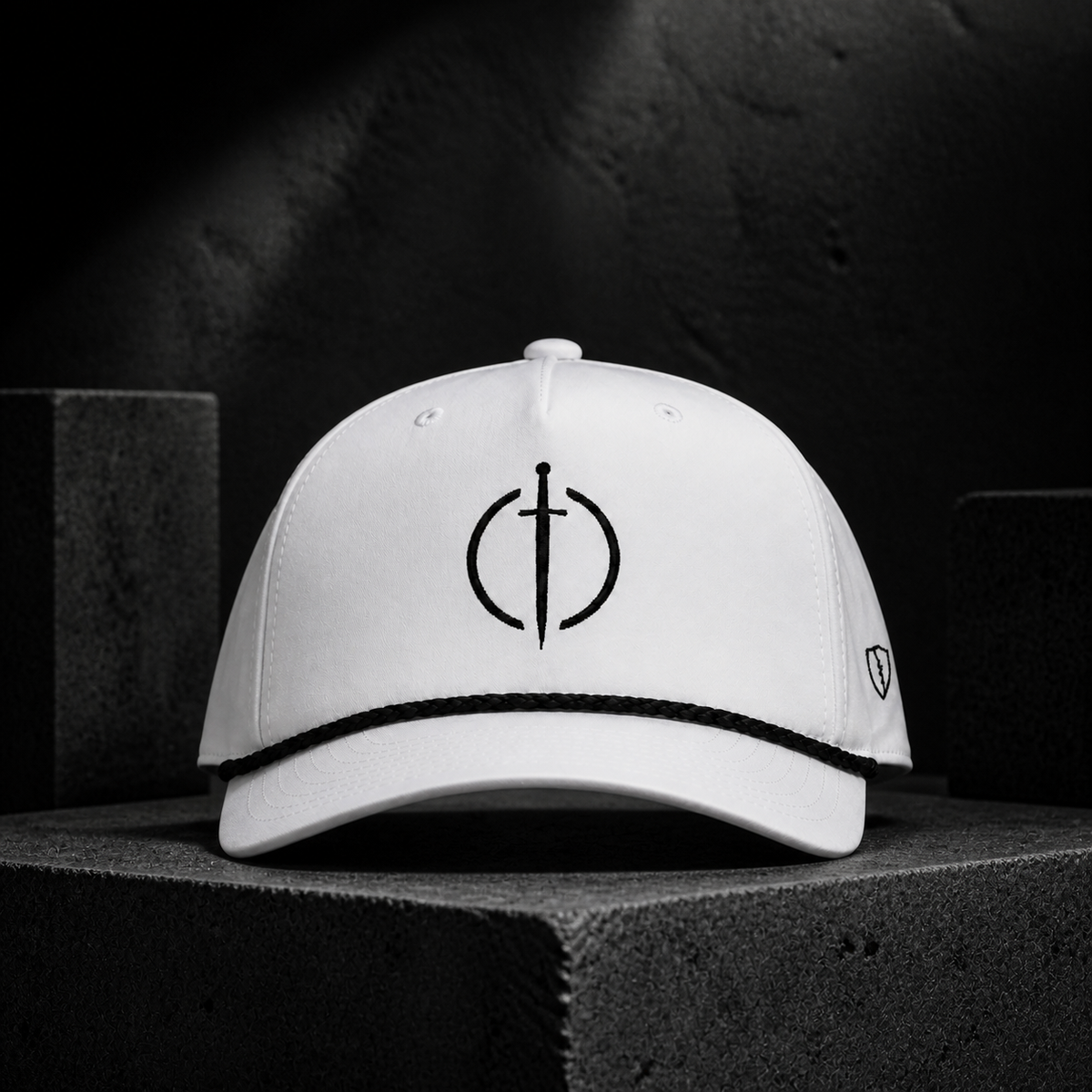 Essential Collection Rope Cap - Chalk