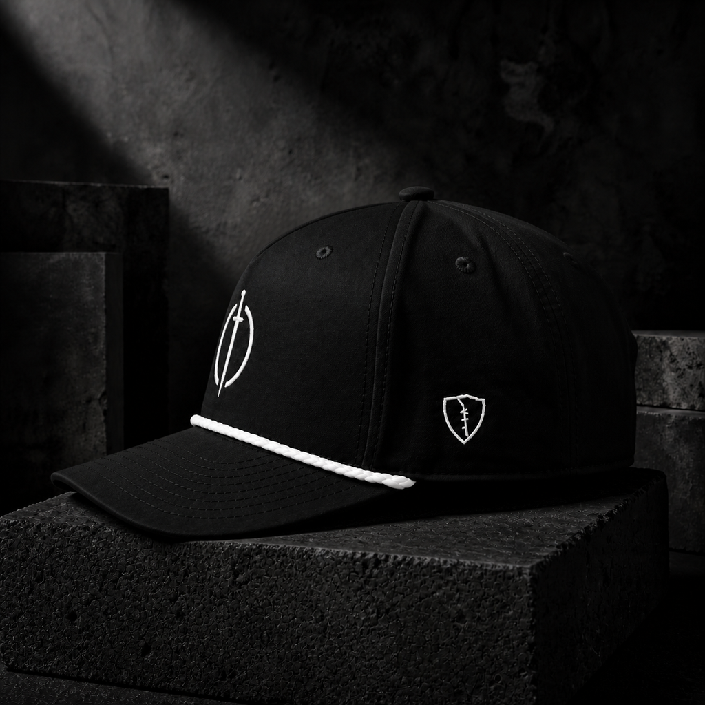 Essential Collection Rope Cap - Blackout
