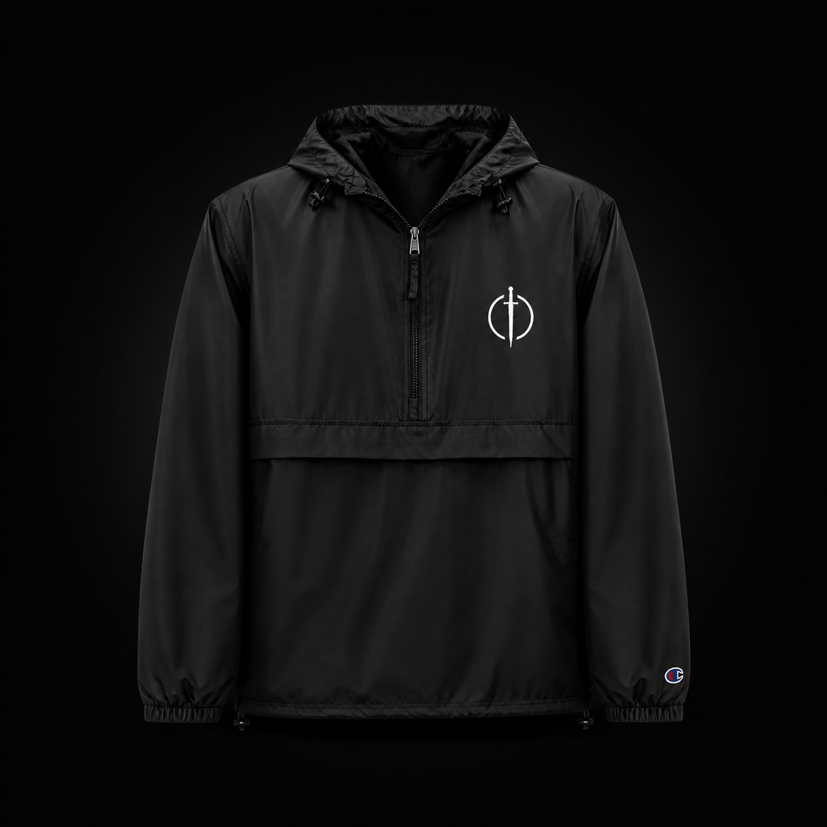 Essential Collection Windbreaker - Obsidian