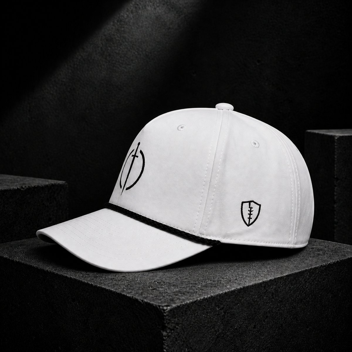 Essential Collection Rope Cap - Chalk