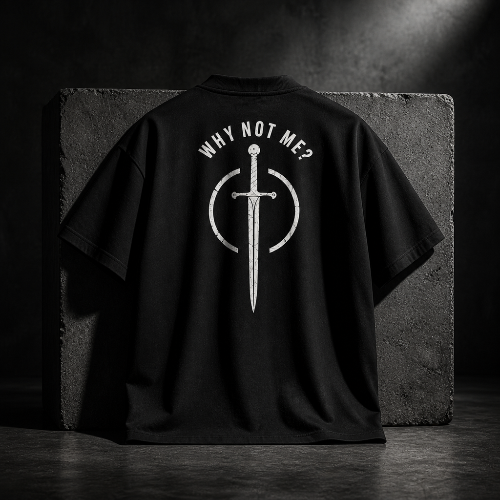 Why Not Me? High-Neck Tee