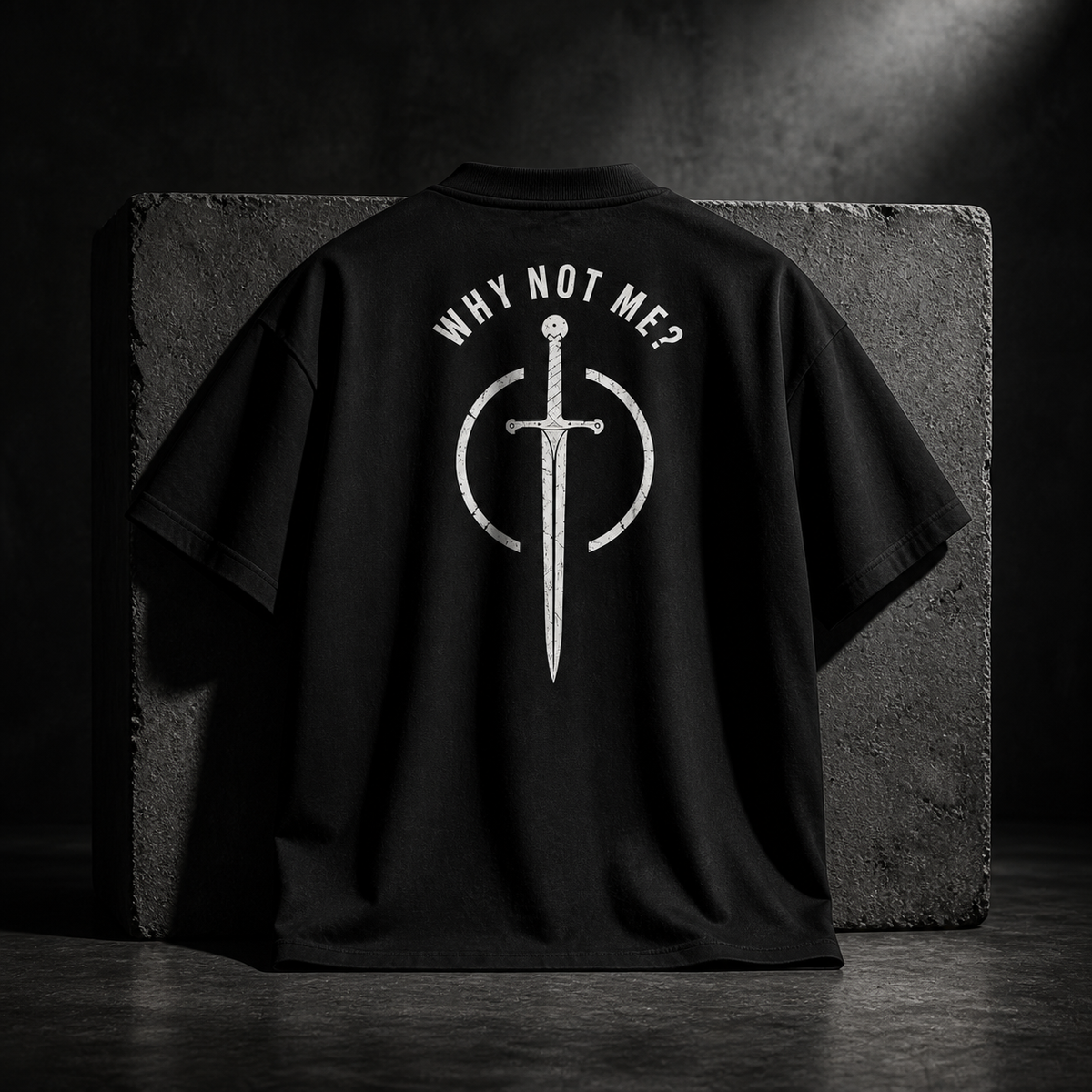 Why Not Me? High-Neck Tee