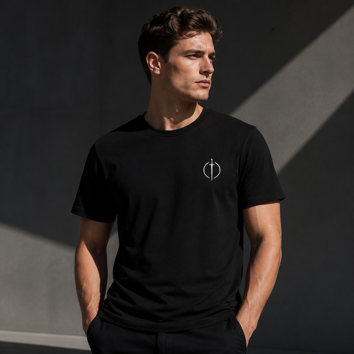 Essential Collection Tee - Obsidian